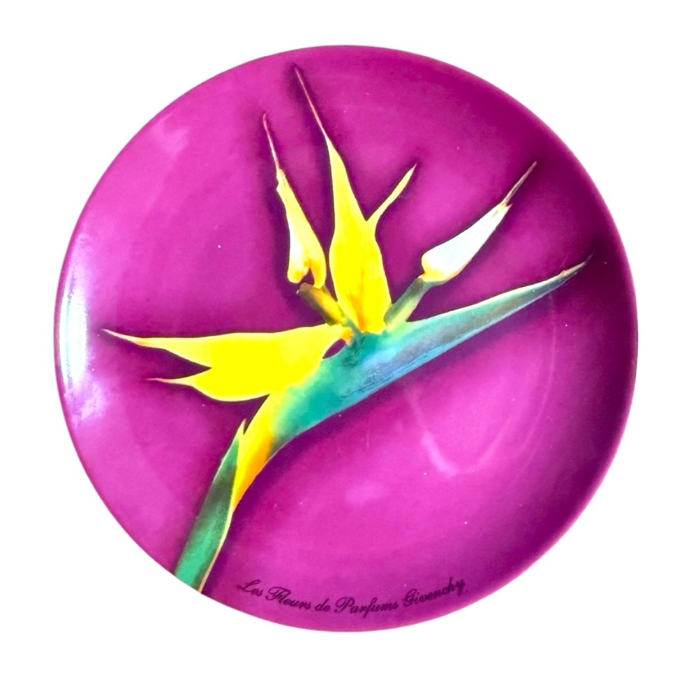 Givenchy Paris Purple/Bird of Paradise set plates